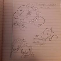 My project for course: Sketchbook Drawing Techniques for Beginners. Character Design, Sketching, Pencil Drawing, Drawing, and Sketchbook project by Andrea Rodriguez - 07.14.2023