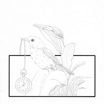 My project for course: Realistic Illustration of Birds with Imaginative Elements. Pencil Drawing, Drawing, Ink Illustration, and Naturalistic Illustration project by S. Teabo - 07.16.2023