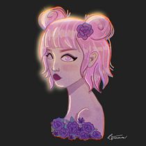 My project for course: Cartoon-Style Character Portraits with Procreate. Character Design, Digital Illustration, Digital Drawing, and Digital Painting project by laura.r.varanda - 07.14.2023