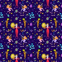 Mi proyecto del curso: Ilustración vectorial de patrones desde cero Ein Projekt aus dem Bereich Design, Traditionelle Illustration, Musterdesign und Prägung von Alexandra Salazar-Jackson - 06.07.2023