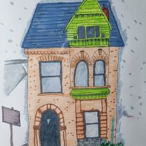 Meu projeto do curso: Desenho arquitetônico expressivo com marcadores coloridos. Sketching, Drawing, Architectural Illustration, Sketchbook & Ink Illustration project by mcschulle - 07.16.2023