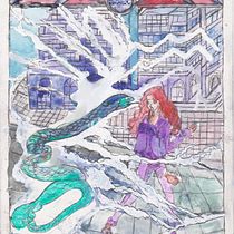 Mon projet du cours : Création d'un jeu de tarot illustré. Un projet de Design , Illustration traditionnelle, Design graphique, Illustration numérique , et Narration de eveyblood - 16.07.2023