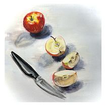My project for course: Gouache Painting: Create Vibrant Works of Art. Fine Arts, Painting, Color Theor, and Gouache Painting project by Sabine Nimz - 07.16.2023