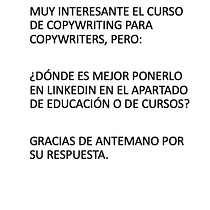 Mi proyecto del curso: Copywriting para copywriters. Un progetto di Pubblicità, Cop, writing, Stor, telling e Comunicazione di elenaalarcon364 - 16.07.2023