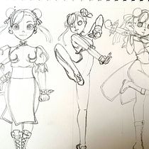 Mi proyecto del curso: Dibujo de personajes manga desde cero. Traditional illustration, Character Design, Comic, Pencil Drawing, Drawing, and Manga project by Lizy Brizuela - 07.17.2023