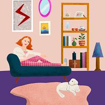 My project for course: Colorful Digital Illustration in Procreate. Un progetto di Illustrazione tradizionale, Disegno, Illustrazione digitale e Disegno digitale di Emily Wang - 17.07.2023
