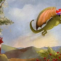 Mi proyecto del curso: Ilustración infantil con Procreate: crea escenas mágicas. Ilustração tradicional, Ilustração digital, Ilustração infantil, Pintura digital, e Álbum ilustrado projeto de neonena - 17.07.2023