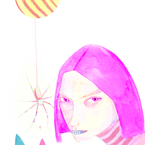 My project for course: Illustrated Portrait in Watercolor. Un progetto di Illustrazione tradizionale, Belle arti, Pittura, Disegno, Pittura ad acquerello, Disegno di ritratti e Disegno artistico di Eva - 17.07.2023