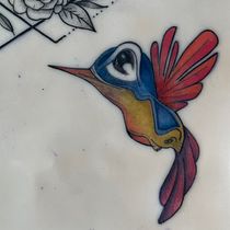 Mon projet du cours : Techniques de coloration de tatouages. Un progetto di Illustrazione tradizionale, Disegno, Illustrazione digitale, Design di tatuaggi e Disegno digitale di Maelle Quemart - 15.07.2023
