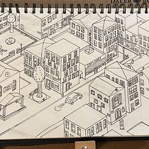 My project for course: The Art of Sketching: Transform Your Doodles into Art. Un projet de Illustration traditionnelle, Dessin au cra, on, Dessin , et Carnet de croquis de Squirrel Lambert - 16.07.2023