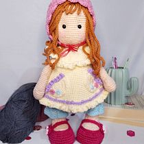 Mi proyecto del curso: Elaboración de muñecas amigurumi románticas Ein Projekt aus dem Bereich H, werk, Spielzeugdesign, Weben, Crochet, Amigurumi und Textildesign von Guadalupe Vazquez - 17.07.2023
