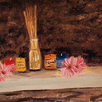 My project for course: Oil Painting Techniques: Still Life on Paper . Fine Arts, Painting, and Oil Painting project by B H - 07.17.2023