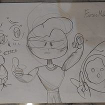 Mi proyecto del curso: Creación de personajes manga Fares Fachero. Traditional illustration, Character Design, Comic, and Manga project by Carlos Maldonado - 07.18.2023