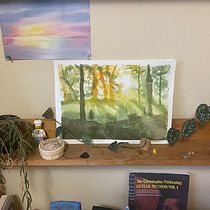 My project for course: Dreamy Watercolor Landscapes: Paint with Light. Un projet de Peinture , et Aquarelle de dannymdouglas - 18.07.2023