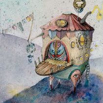 Mi proyecto del curso: Dibujo, pintura y digitalización en Photoshop de mundos imaginarios. Sketching, Drawing, Digital Illustration, Architectural Illustration, and Narrative project by marietadelarue - 07.19.2023