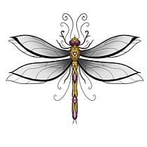 Mein Abschlussprojekt für den Kurs: Künstlerisches Tattoo-Design mit goldenen Effekten in Procreate. Ilustração tradicional, Ilustração digital, e Desenho de tatuagens projeto de Maria Da Silva - 19.07.2023
