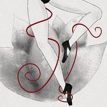 Dance with me, dance.. Un proyecto de Ilustración tradicional, Dibujo, Ilustración digital, Dibujo de Retrato y Dibujo digital de Desireé Martín - 20.07.2023