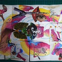 Il mio progetto del corso: Quaderno creativo: sperimenta con collage, stamping e découpage. Ilustração tradicional, Colagem, Papercraft, e Sketchbook projeto de supremecastle_claudia - 21.07.2023