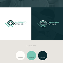 Labirinto Ocular | Marca para cliente Real | Aprovada!  Ein Projekt aus dem Bereich Design, Br, ing und Identität, Logodesign, Digitales Design und Briefpapier-Design von davidsonpalves - 21.07.2023