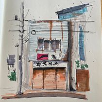 Mi proyecto del curso: Dibujo arquitectónico expresivo con marcadores de colores. Een project van  Schetsen,  Tekening,  Architecturale illustratie, Sketchbook y  Illustratie met inkt van maitepulidodominguez - 21.07.2023