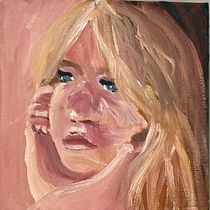 My project for course: Portrait Painting with Oil: Explore Light and Shade. Un projet de Beaux Arts, Peinture , et Peinture à l'huile de Ira Theobold - 14.03.2023