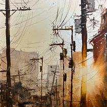 My project for course: Expressive Watercolor Painting: Create Compelling Illustrations. Fine Arts, Painting, and Watercolor Painting project by leen_smekens - 07.22.2023