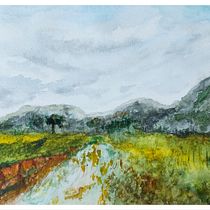 Mi proyecto del acuarela Llano del republicano. Un progetto di Belle arti, Pittura e Pittura ad acquerello di Jose Antonio Dominguez - 22.07.2023