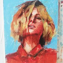 Mi proyecto del curso: Retratos contemporáneos al óleo. Ilustração tradicional, Artes plásticas, Pintura, e Pintura a óleo projeto de Iban Sarabia Casellas - 22.07.2023