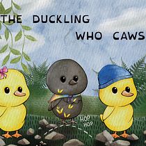 My project for course: Children’s Illustration with Procreate: The Duckling Who Caws. Ilustração tradicional, Ilustração digital, Ilustração infantil, Pintura digital, Álbum ilustrado, e Design projeto de Lori Hunter - 19.07.2023
