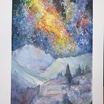 My project for course: Modern Watercolor Techniques. Un progetto di Illustrazione tradizionale, Belle arti, Pittura e Pittura ad acquerello di christophe.charnay - 22.07.2023