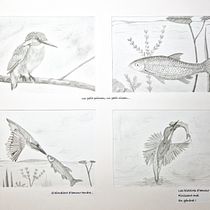 Mon projet du cours : Techniques d’illustration artistique au graphite. Traditional illustration, Fine Arts, Pencil Drawing, Drawing, Artistic Drawing, and Editorial Illustration project by Bruno Parmentier - 07.20.2023