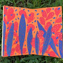 My project for course: Botanical Patterns in a Sketchbook: Conquer the Blank Page. Ilustração tradicional, Pattern Design, Ilustração botânica, e Sketchbook projeto de Stefania Lo Sardo - 22.07.2023