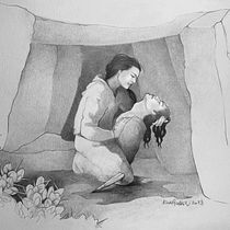Mi proyecto del curso: Dibujo imaginativo con grafito y carboncillo. Traditional illustration, Fine Arts, Pencil Drawing, Figure Drawing, Drawing, and Artistic Drawing project by Ana López Gullón - 07.23.2023