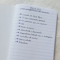 Meu projeto do curso: Exercícios de escrita: da folha em branco à prática cotidiana. Un projet de Écriture, Créativité, Stor, telling, Narration , et Écriture créative de Mariana Fernandes - 22.07.2023