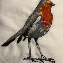 Mi proyecto del curso: Pintar con hilo: técnicas de ilustración textil. Ilustração tradicional, Bordado, e Design têxtil projeto de ccantu_5 - 21.07.2023