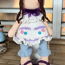 Mi proyecto del curso: Elaboración de muñecas amigurumi románticas Ein Projekt aus dem Bereich H, werk, Spielzeugdesign, Weben, Crochet, Amigurumi und Textildesign von Patricia Garcia - 21.07.2023