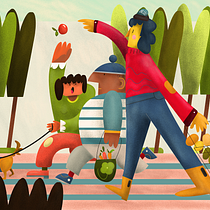 Meu projeto do curso: Ilustração de personagens expressivos. Traditional illustration, Character Design, Drawing, and Digital Illustration project by brunotamboreno - 07.23.2023