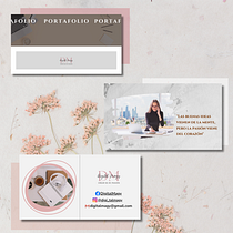 Mi portafolio. Un progetto di Br, ing, Br, identit, Graphic design, Web design e Design per i social network di Maria M Bolaño - 23.07.2023