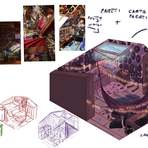 Il mio progetto del corso: Visual development: illustra scenari immaginari. Un progetto di Disegno, Illustrazione digitale, Arte concettuale e Disegno digitale di Olga Armigero - 25.07.2023