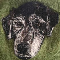 My project for course: Needle Felting: Paint Portraits with Wool. Arts, Crafts, Fiber Arts, Naturalistic Illustration, Needle Felting, and Textile Design project by Anna MacKinnon - 07.25.2023