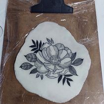Meu projeto do curso: Tatuagem para principiantes. Tattoo Design project by Joice Saionara - 07.24.2023