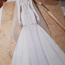 Mi proyecto del curso:  Técnicas creativas para la ilustración de moda. Un projet de Illustration traditionnelle , et Collage de Jennyfer Mairena - 25.07.2023