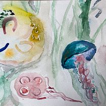 My project for course: Modern Watercolor Techniques. Un progetto di Illustrazione tradizionale, Belle arti, Pittura e Pittura ad acquerello di Melanie Richardson - 24.07.2023