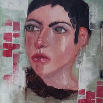 Mon projet du cours : Portrait expressif à l'huile : explorez la technique alla prima. Un projet de Beaux Arts, Peinture , et Peinture à l'huile de nejjarsabrine - 25.07.2023