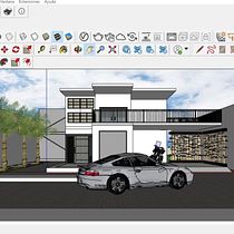 Mi proyecto del curso: Visualización arquitectónica con V-Ray para SketchUp Ein Projekt aus dem Bereich Architektur, Innenarchitektur, Digitale Architektur und ArchVIZ von cerraperez2003 - 22.07.2023