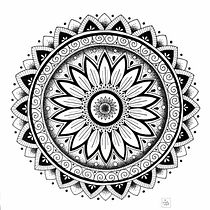 My project for course: The Art of Mandala Drawing: Create Geometric Patterns. Drawing & Ink Illustration project by m3ly - 07.25.2023