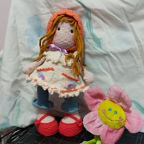 Mi proyecto del curso: Elaboración de muñecas amigurumi románticas Ein Projekt aus dem Bereich H, werk, Spielzeugdesign, Weben, Textildesign, Crochet und Amigurumi von Charito Chaw - 25.07.2023