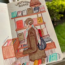 Mi proyecto del curso: Sketchbook para explorar tu estilo de dibujo. Un proyecto de Ilustración tradicional, Bocetado, Creatividad, Dibujo y Sketchbook de Camila Jarrin - 14.07.2023