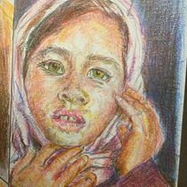 Mi proyecto del curso: Retrato realista con lápices de colores. Traditional illustration, Fine Arts, Pencil Drawing, Drawing, Portrait Drawing, Realistic Drawing, Artistic Drawing, and Colored Pencil Drawing project by María Eugenia Díaz - 07.25.2023