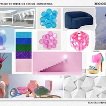 Meu projeto do curso: Cor aplicada ao design de interiores Ein Projekt aus dem Bereich Innendesign, Dekoration von Innenräumen, Innenarchitektur, Farbenlehre und Raumgestaltung von beatriz trivino - 26.07.2023